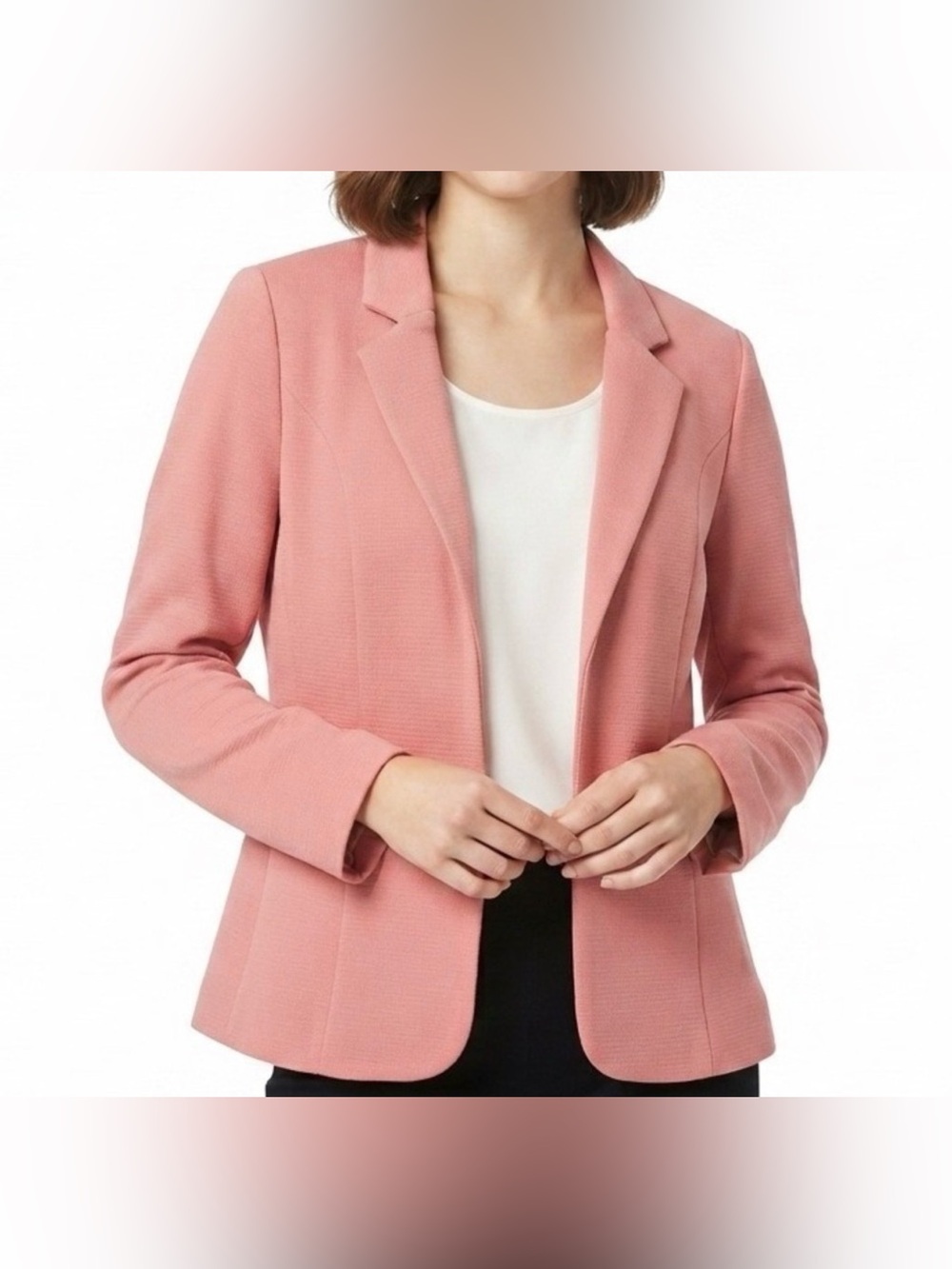 New 41 Hawthorn Pink Natalie Knit Blazer – XS